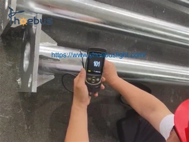 อายุการใช้งานของโพสต์โคมไฟถนน LED